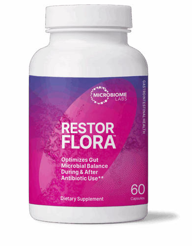 Microbiome Labs RestorFLORA 60 Capsules