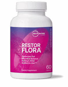 Microbiome Labs RestorFLORA 60 Capsules