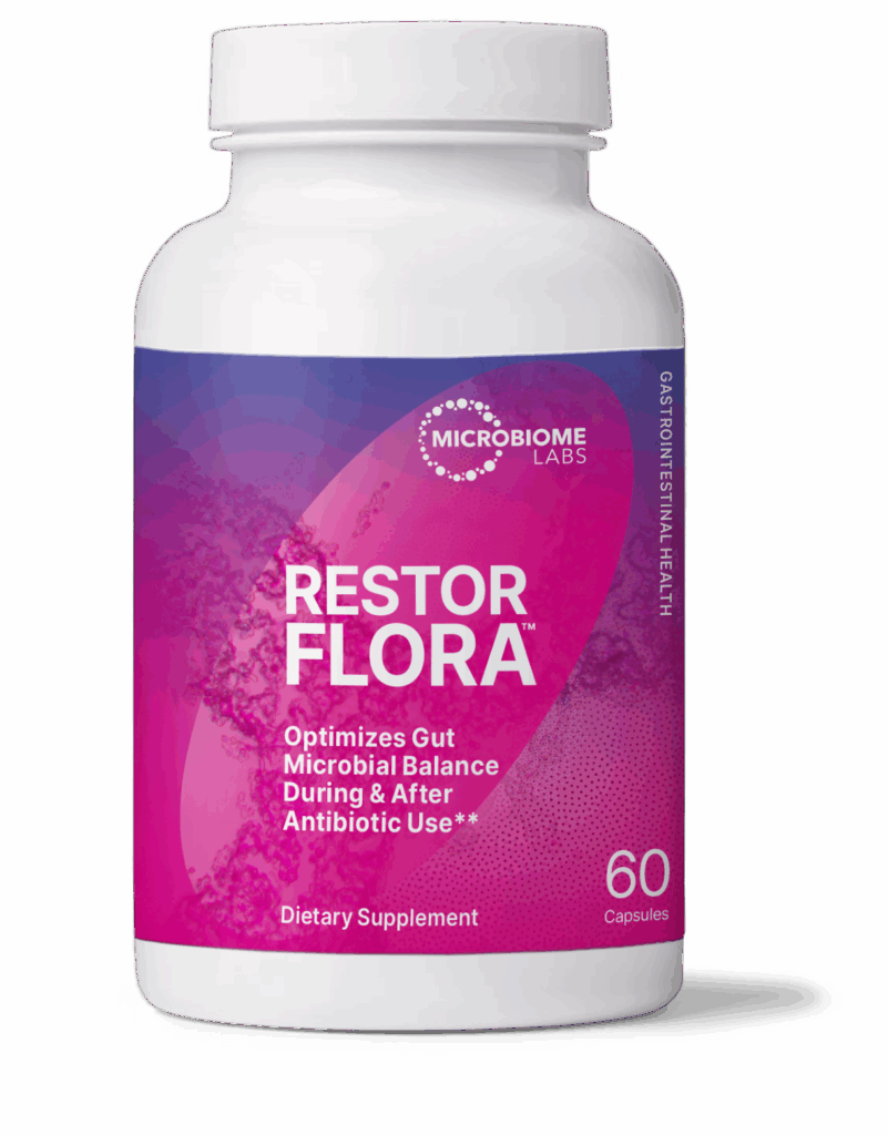 Microbiome Labs RestorFLORA 60 Capsules