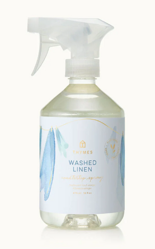 Thymes Washed Linen Counter Top Spray 16.5 fl oz