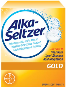 Alka-Seltzer Gold 36 effervescent Tablets