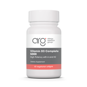 Allergy Research Group Vitamin D3 Complete 5000 with A & K2 60 capsules