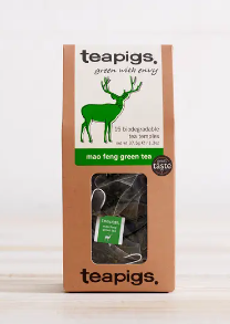 Teapigs Mao Feng Green Tea 15 temples