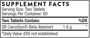 Thorne Beta Alanine -SR NSF 120 tab