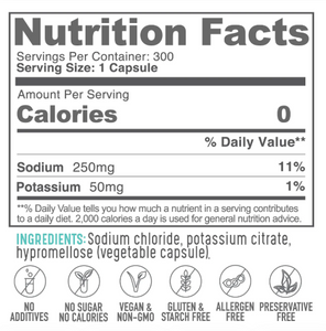Klaralyte Buffered Salt Capsules 300  capsules