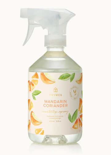 Thymes Mandarin Coriander Counter Top Spray 16.5 fl oz