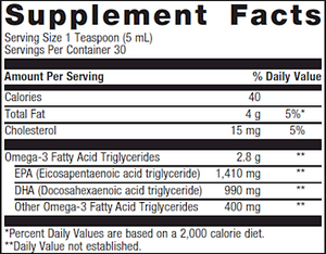 Metagenics OmegaGenics EPA-DHA 2400 5 FL OZ