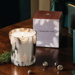 Frasier Fir Silver Poured Candle 13oz