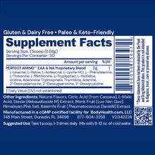 Load image into Gallery viewer, Perfect Amino Mixed Berry 30 servings (BodyHealth)