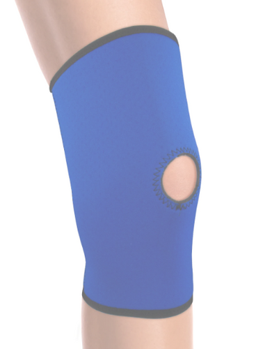 OTC Neoprene Knee LARGE Support Open Patella  0306 Royal Blue