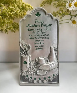 Irish Kitchen Prayer Plaque