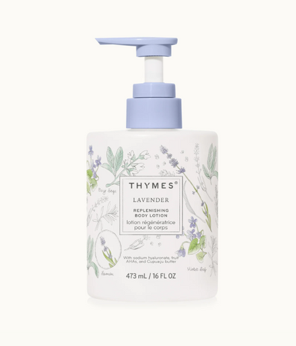 Thymes Lavender Replenishing Body Lotion 16 FL OZ