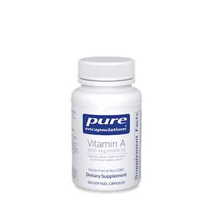 Pure Encapsulations Vitamin A  10,000 IU 120 softgels