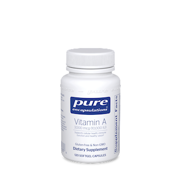 Pure Encapsulations Vitamin A  10,000 IU 120 softgels