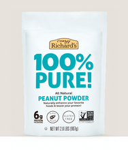 Load image into Gallery viewer, CRAZY RICHARD&#39;S 100% PURE ALL NATURAL PEANUT POWDER 2 lbs