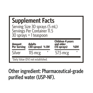 Argentyn 23 Professional Daily Immune Support Bio Active Silver Hydrosol 2 fl oz