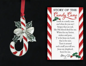 Story of the Candy Cane Christmas Ornament