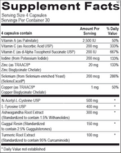 Load image into Gallery viewer, Ortho Molecular Products Thyrotain 120 capsules