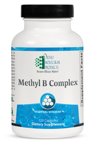 Ortho Molecular Products Methyl B Complex 120 capsules
