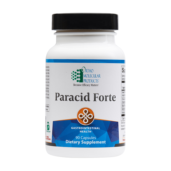 Ortho Molecular Products Paracid Forte 90 Capsules