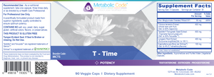 Metabolic Code T-Time 90 capsules