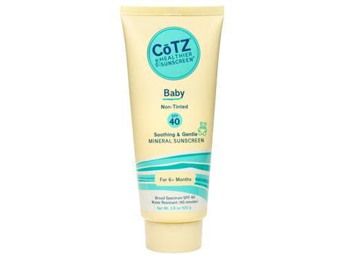 CoTZ Baby Non-Tinted Sunscreen SPF 40 3.5oz