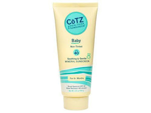 CoTZ Baby Non-Tinted Sunscreen SPF 40 3.5oz