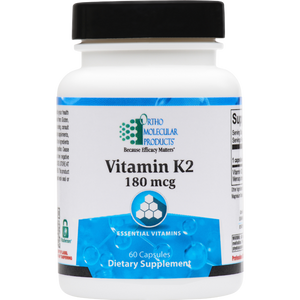 Ortho Molecular Vitamin K2 180mcg 60 Caps