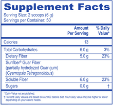 Load image into Gallery viewer, Metabolic Code Sunfiber 10.5 oz