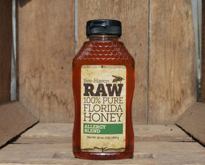 Bee Haven Raw Honey Florida Allergy Blend 1lb