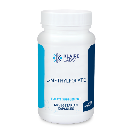 Klaire Labs L-Methylfolate 60 Capsules