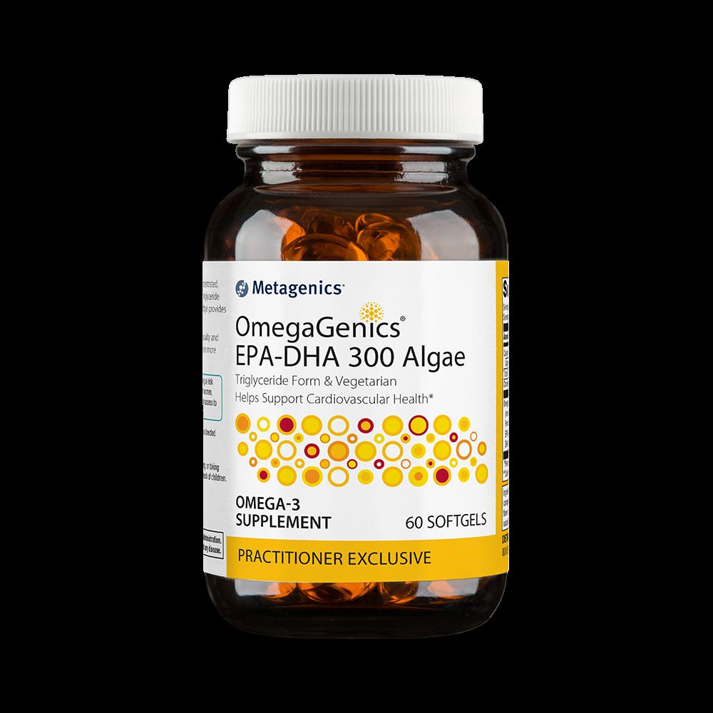 Metagenics OmegaGenics EPA-DHA 300 Algae 60 Softgels
