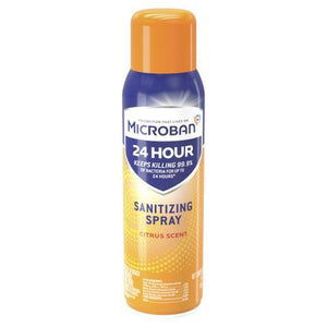 Microban 24 Hour Sanitizing Spray 15oz - Citrus Scent