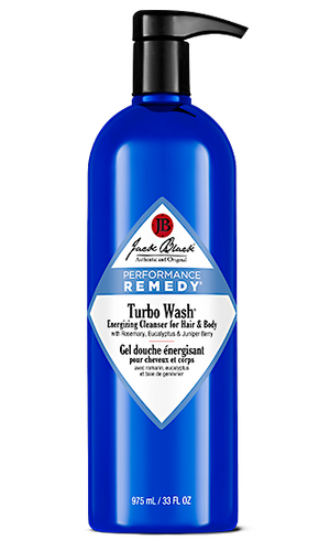 Jack Black Turbo Wash Energizing Cleanser for Hair and Body 33 FL OZ