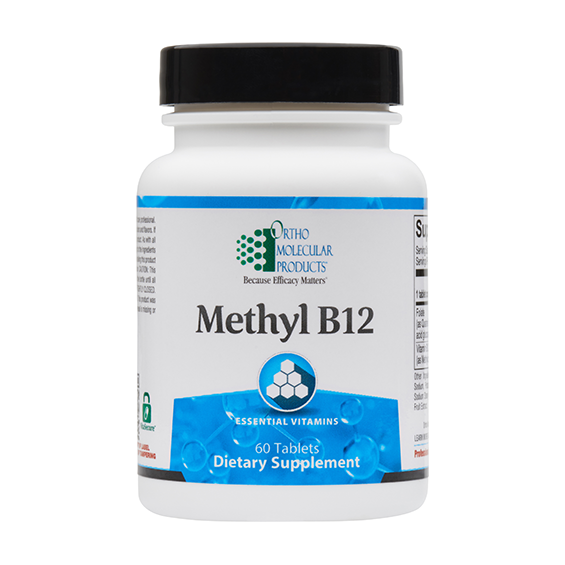 Ortho Molecular Products Methyl B12 60 Tablets