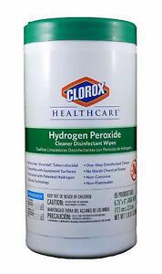 Clorox Hydrogen Peroxide Disinfectant Wipes