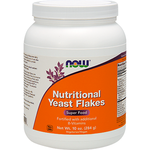 Nutritional Yeast Flakes 10 ounce tub (NOW)