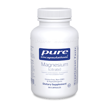 Pure Encapsulations Magnesium Citrate  90 capsules