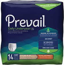 Prevail Daily Under Underwear XL 14 count