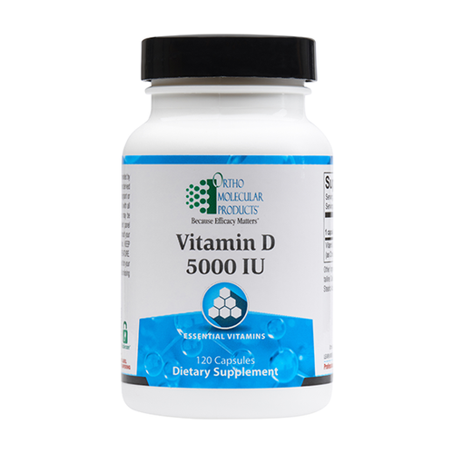 Ortho Molecular Vitamin D 5000 IU 120 Capsules
