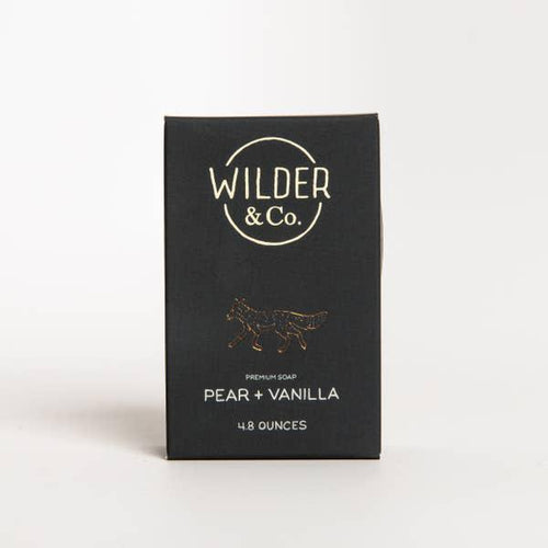 Wilder & Co. Pear + Vanilla Handcrafted  Bar Soap