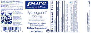 Pure Encapsulations Pycnogenol 100mg 30 capsules
