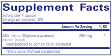 Load image into Gallery viewer, Pure Encapsulations Silymarin 250mg 120 capsules