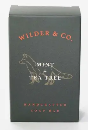 Wilder & Co. Mint & Tea Tree Hand Crafted Soap Bar