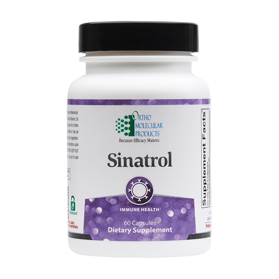 Ortho Molecular Products Sinatrol 60 Capsules