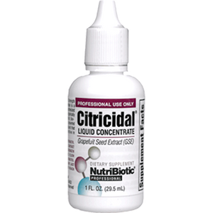 NutriBiotic Citricidal Liquid Concentrate 1 FL OZ