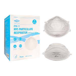 N95 Particulate Respirator Mask - 20 Masks