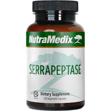 Nutramedix Inc.  Serrapeptase 120 Capsules