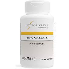 Integrative Therapeutics Zinc Chelate 100 Capsules