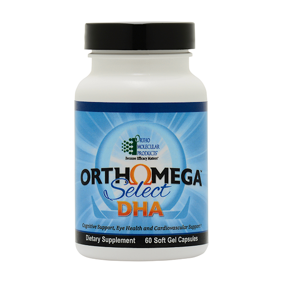 Ortho Molecular Products Ortho Mega Select DHA 60 soft gels
